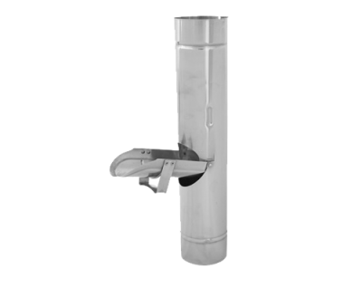 Детальное фото водосборник, цинк-титан, d-90 мм, aquasystem